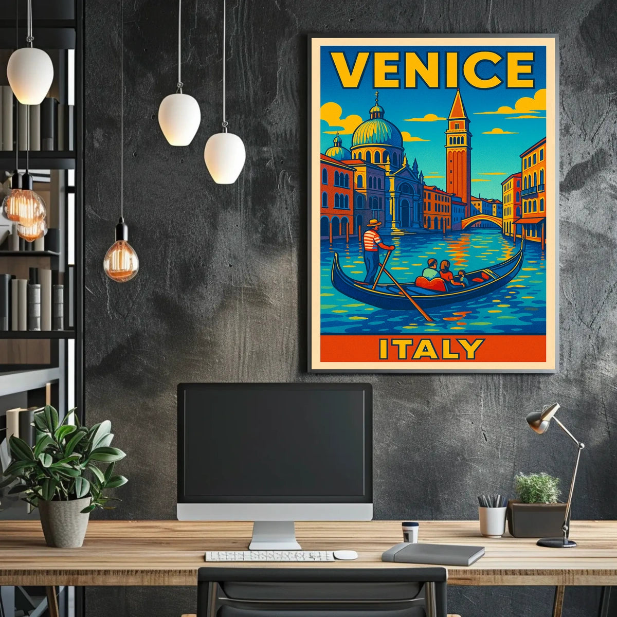 Venice Travel Poster