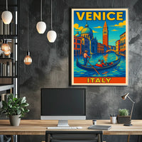 Venice Travel Poster