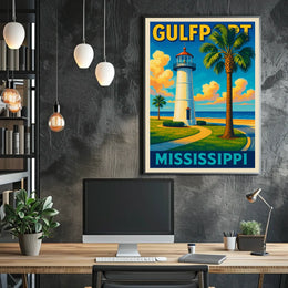 Gulfport, Mississippi Poster