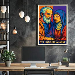 Saints Joachim and Anne Poster