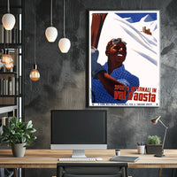 Winter Sports In Val DAosta Poster