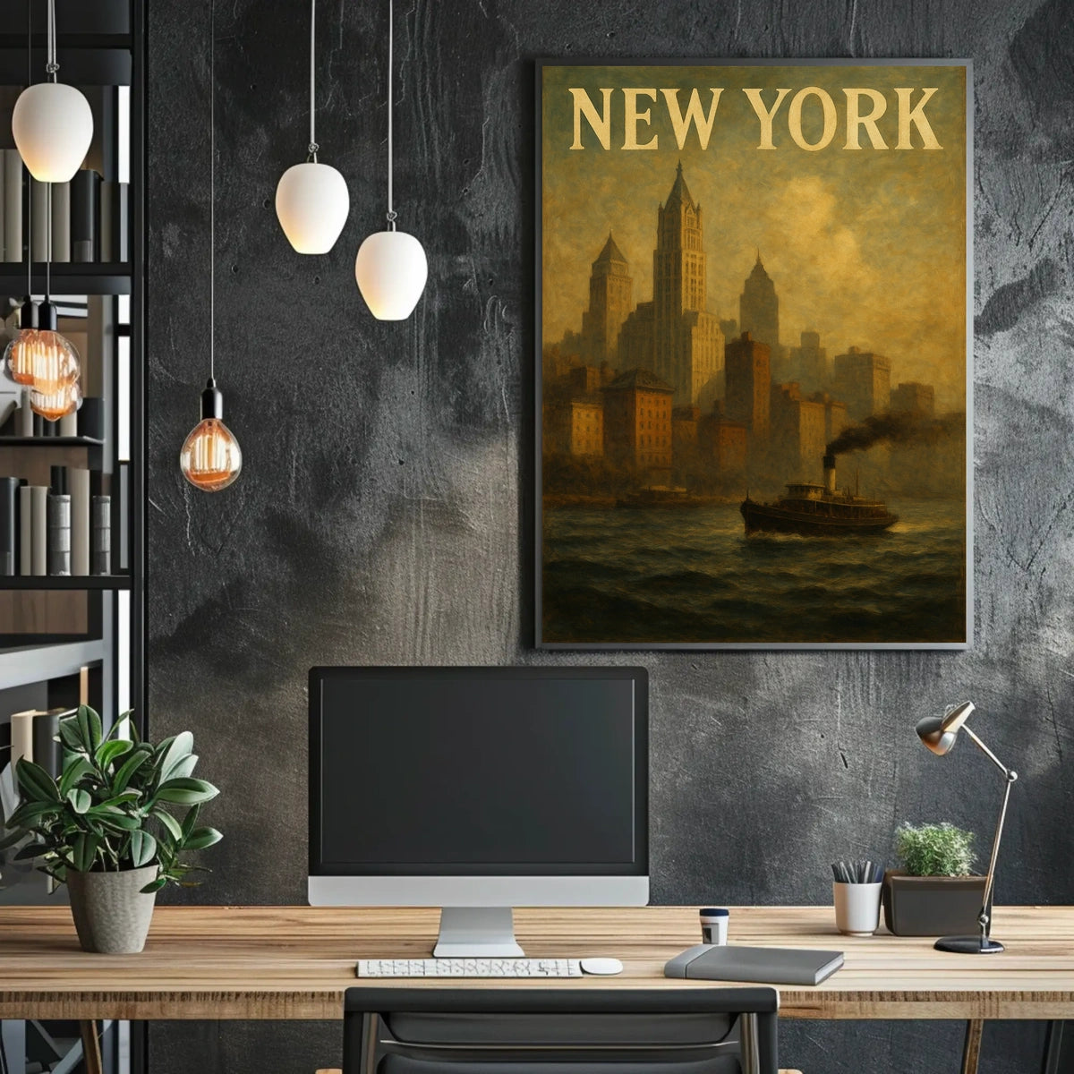 New York Cityscape Poster