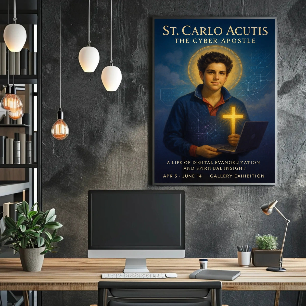 St. Carlo Acutis The Cyber Apostle Poster