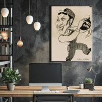 War Bond Caricature Poster PosterGoat