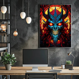 Infernal Visage Poster PosterGoat