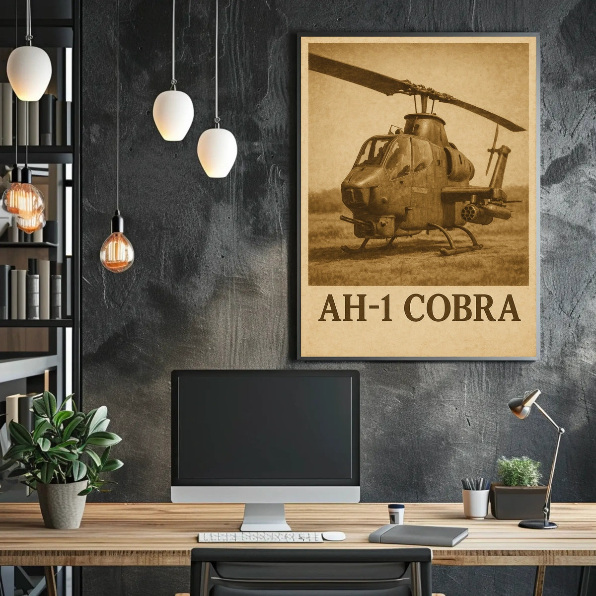 Ah-1 Cobra Helicopter Poster