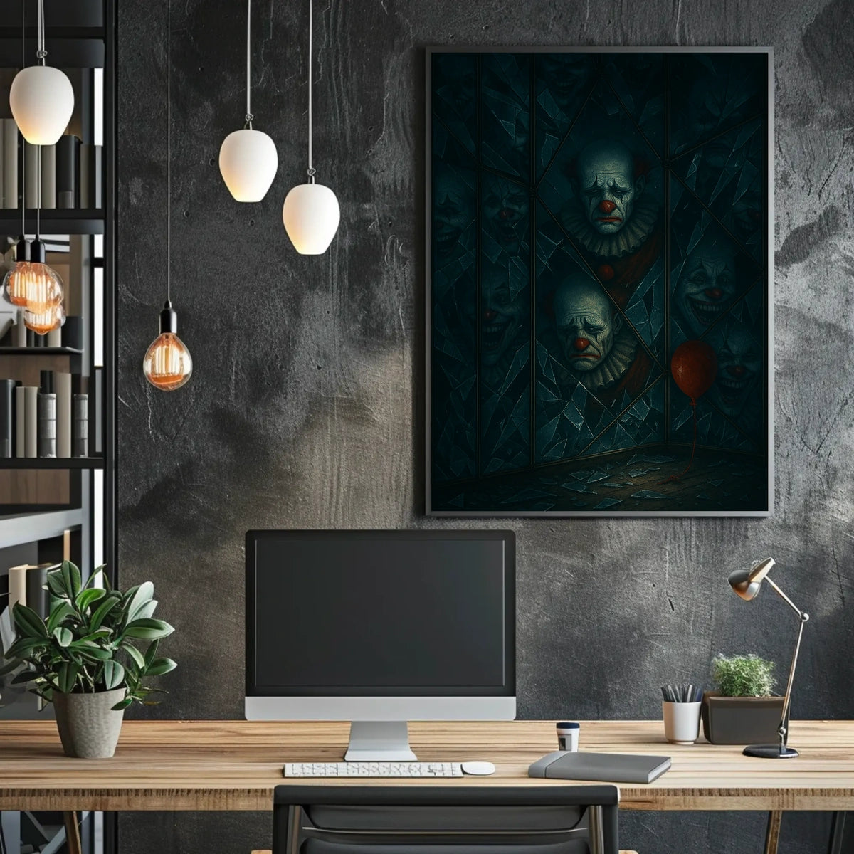 Reflections Of A Clown Poster