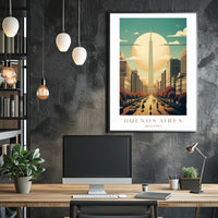 Buenos Aires Skyline Poster PosterGoat