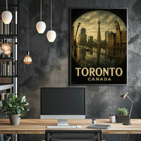 Toronto Skyline Poster