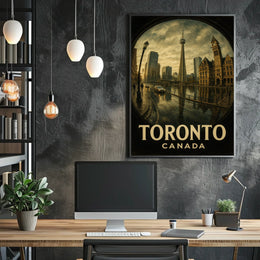 Toronto Skyline Poster