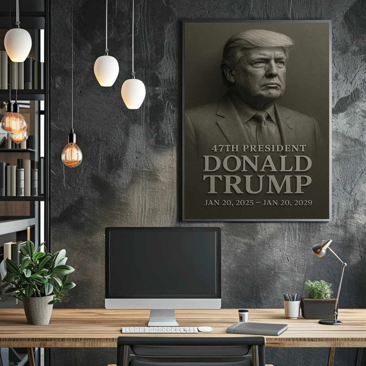 Donald Trump 47th President Poster
