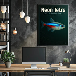 Neon Tetra Paracheirodon Innesi Poster PosterGoat