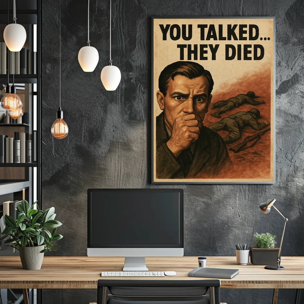 You Talked... They Died Poster