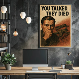 You Talked... They Died Poster