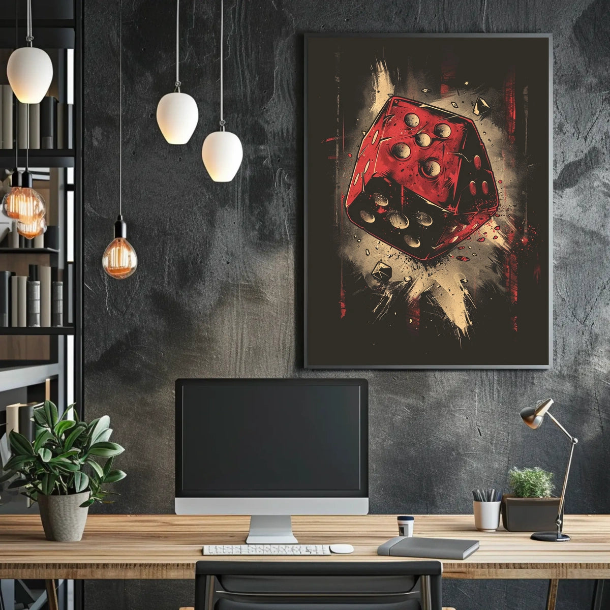 The Explosive Dice Poster