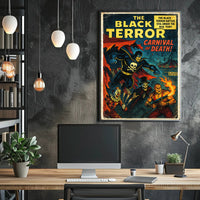 The Black Terror - Carnival of Death Poster PosterGoat