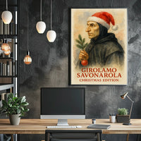 Renaissance Figure with Humorous Twist Historical or Presidential Poster