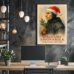 Renaissance Figure with Humorous Twist Historical or Presidential Poster