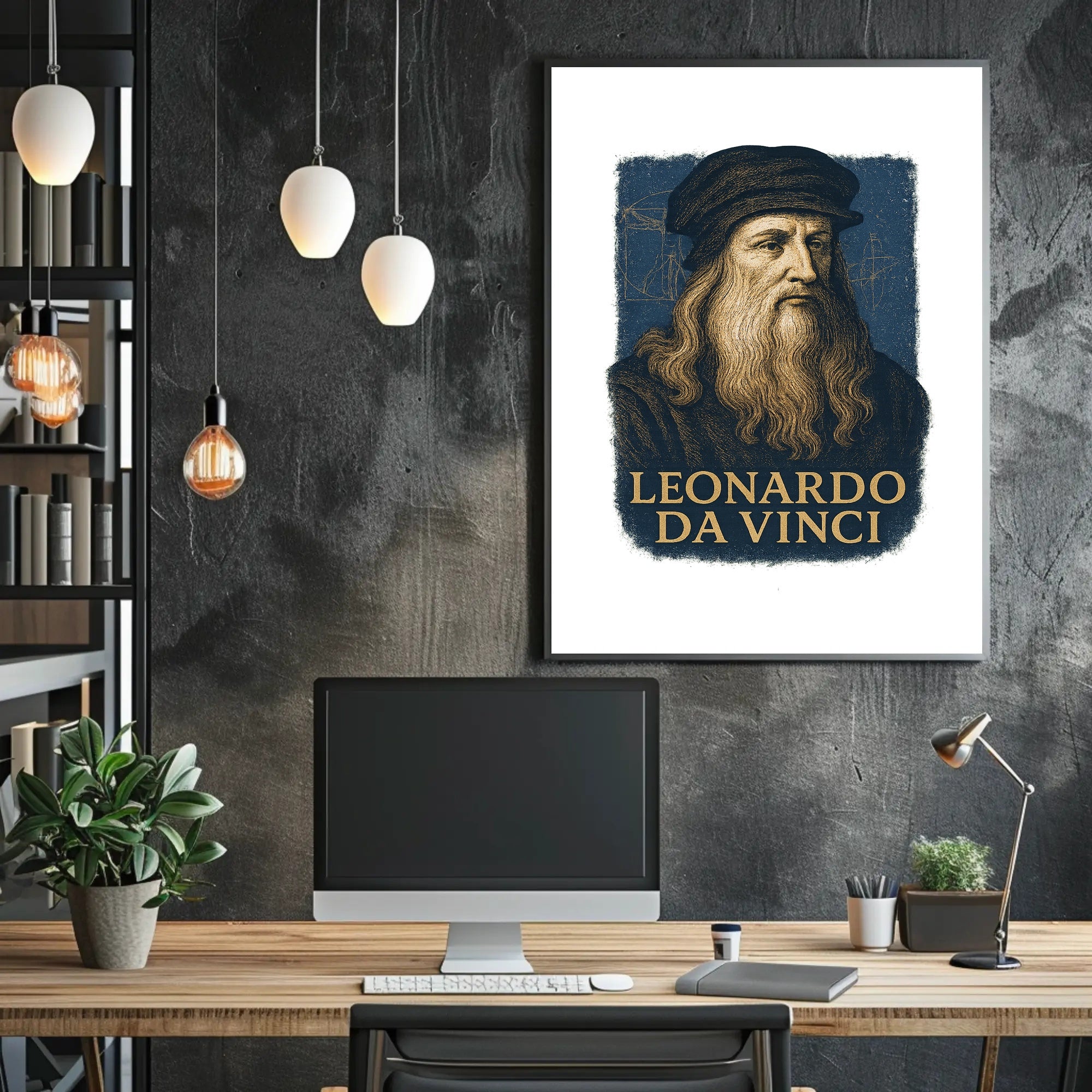 Leonardo da Vinci Poster PosterGoat