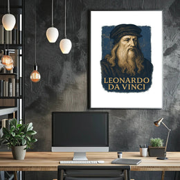 Leonardo da Vinci Poster PosterGoat