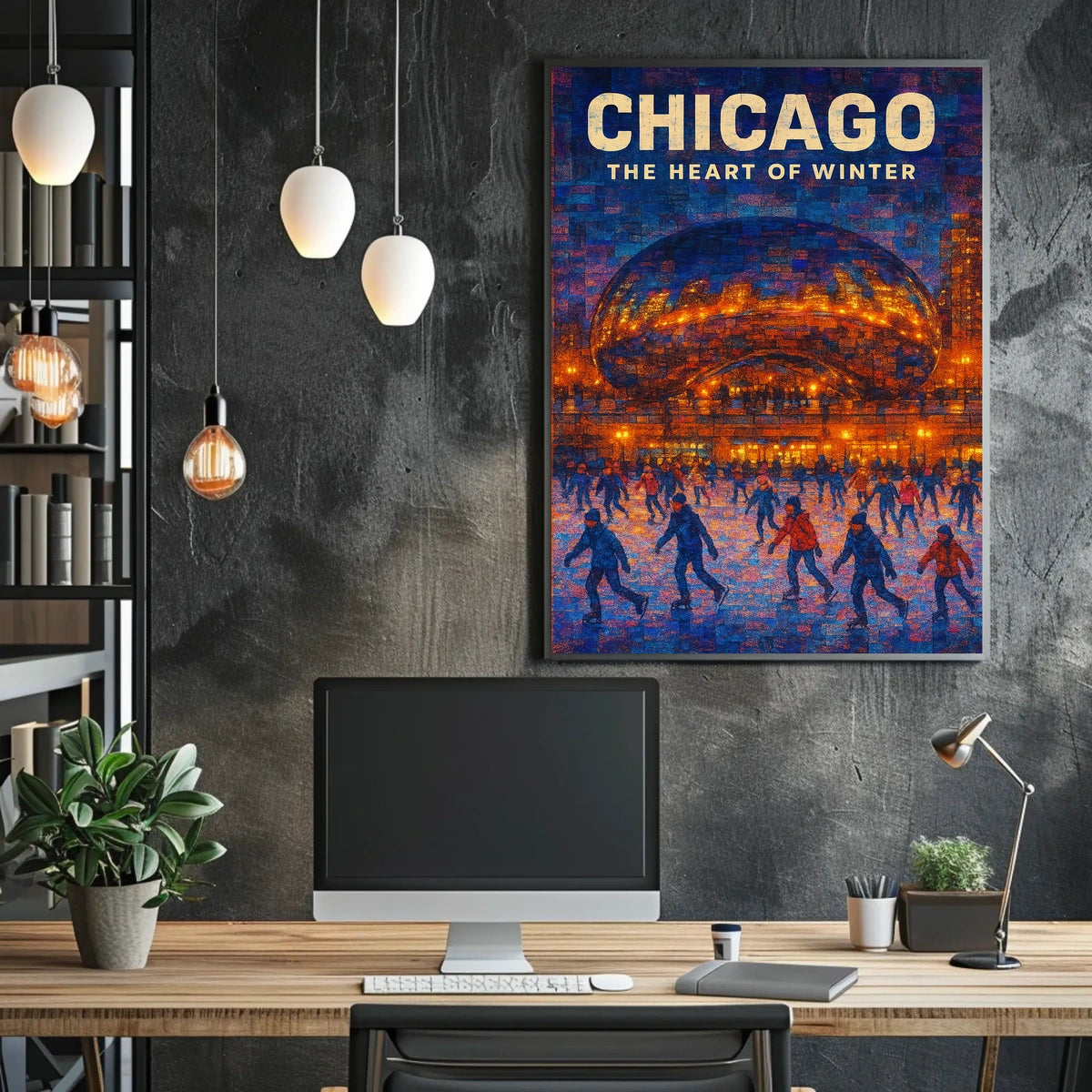 Chicago The Heart of Winter Poster