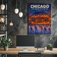 Chicago The Heart of Winter Poster