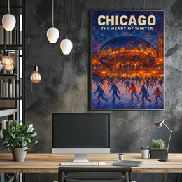 Chicago The Heart of Winter Poster