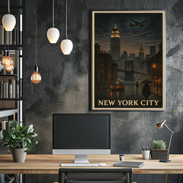 New York City Skyline Poster