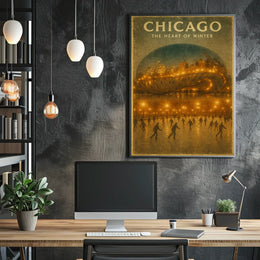 Chicago The Heart Of Winter Poster