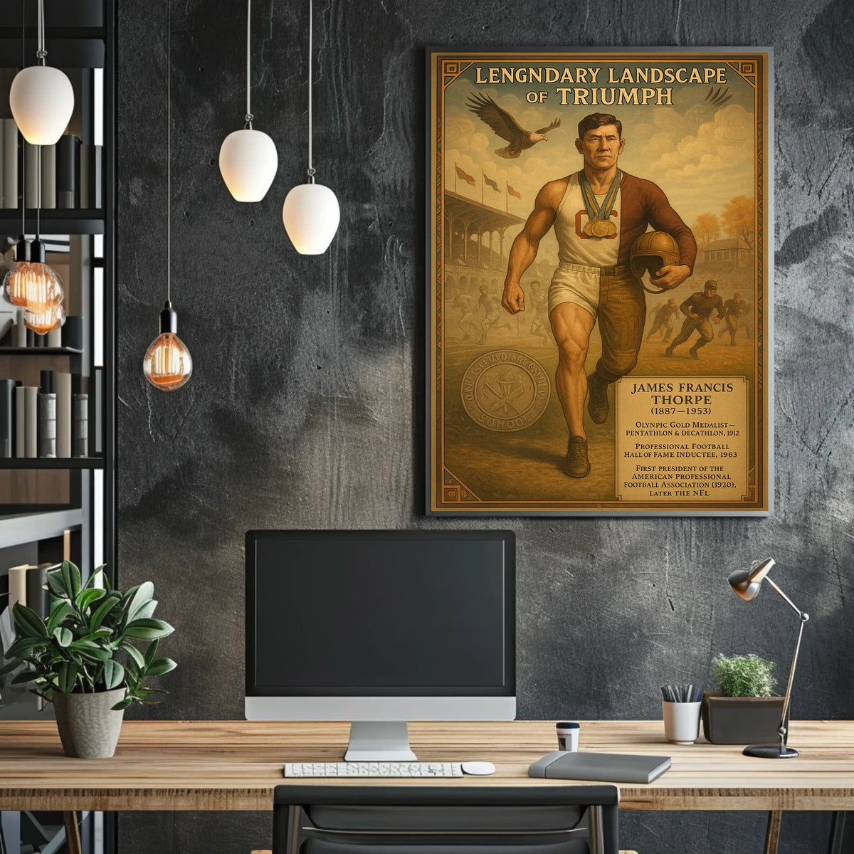 Legendary Landscape of Triumph Poster