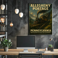 Allegheny Portage Railroad Poster