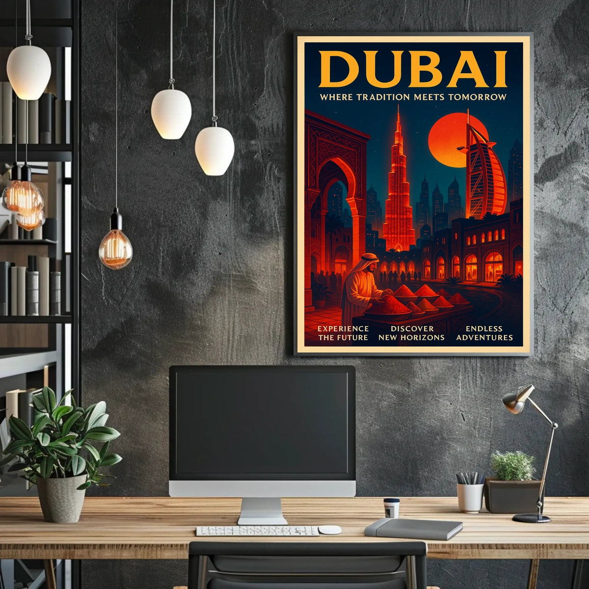 Dubai Poster Where Tradition Meets Tomorrow For Homeowners