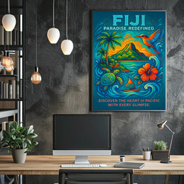 Fiji Paradise Redefined Poster