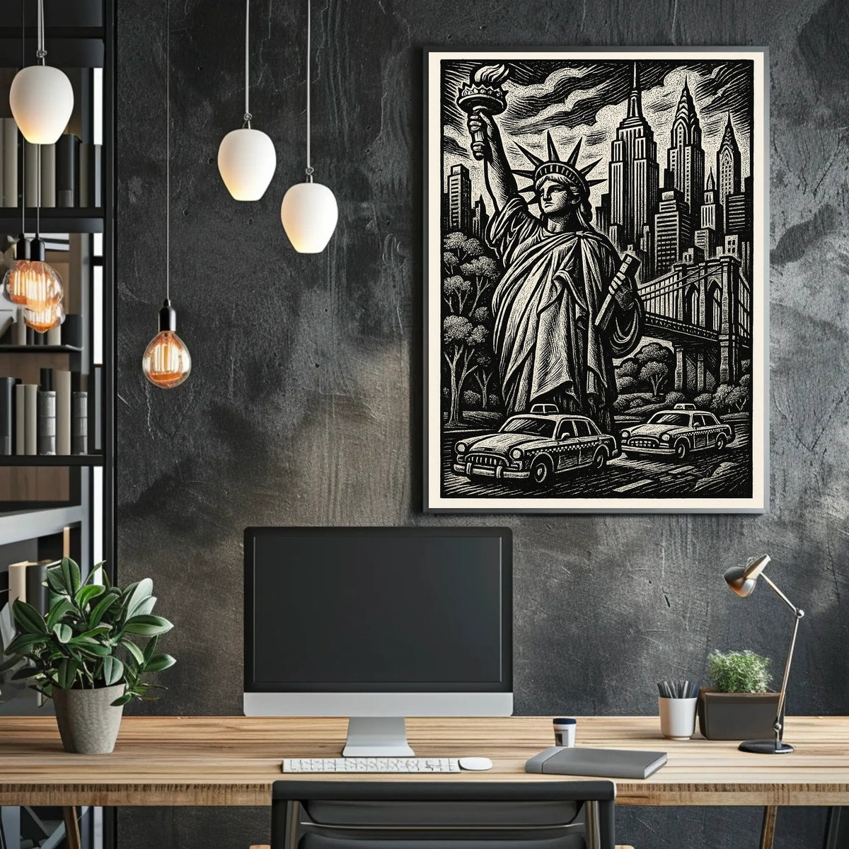 Iconic New York City Poster