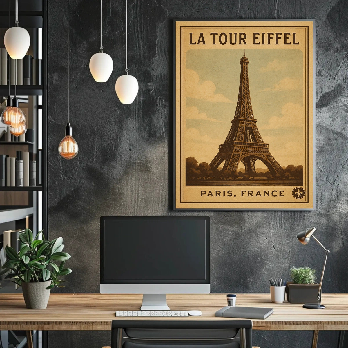 La Tour Eiffel Paris, France Poster