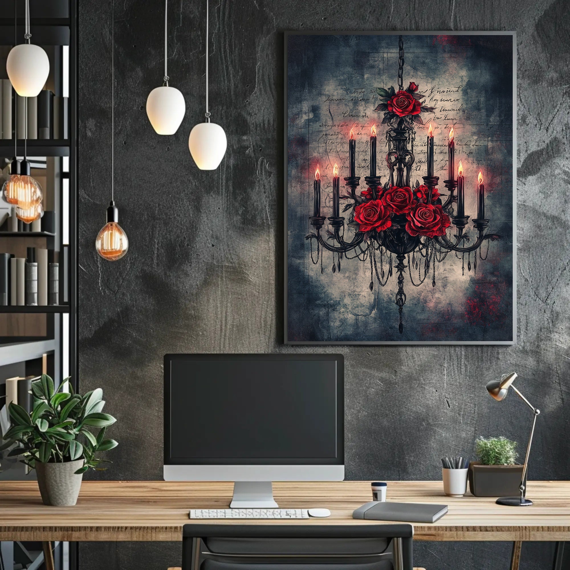 Gothic Elegance Poster