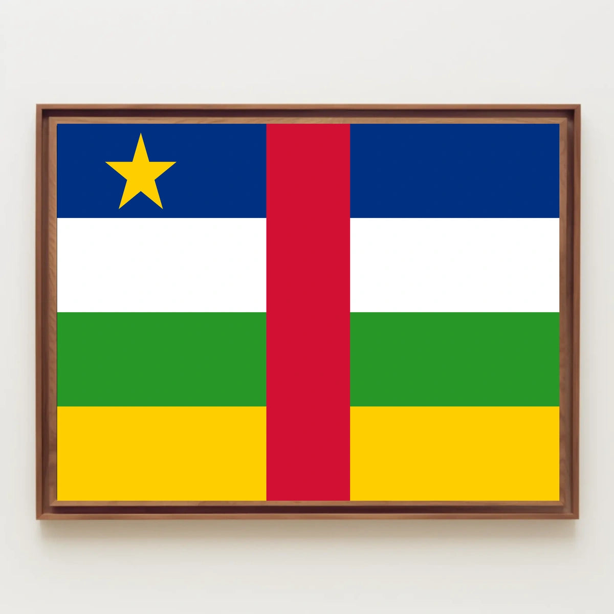 Central African Republic Flag Poster