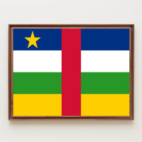Central African Republic Flag Poster