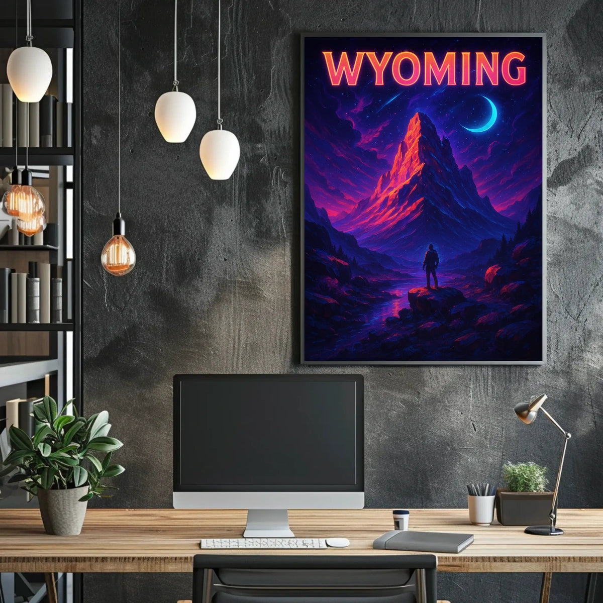 Wyoming Adventure Poster