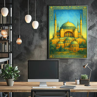 Byzantine Architectural Splendor Poster PosterGoat