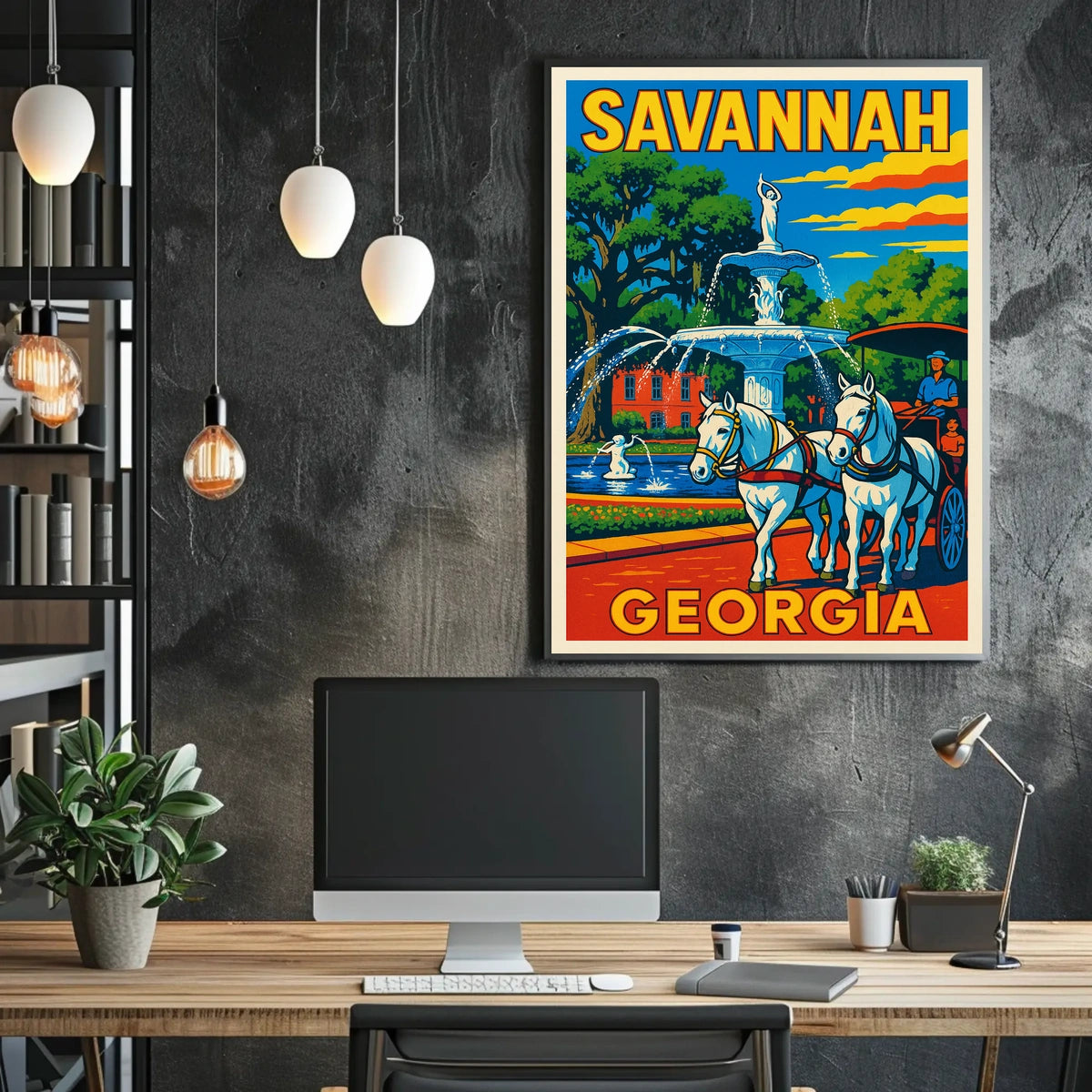 Savannah, Georgia Poster