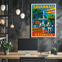 Savannah, Georgia Poster