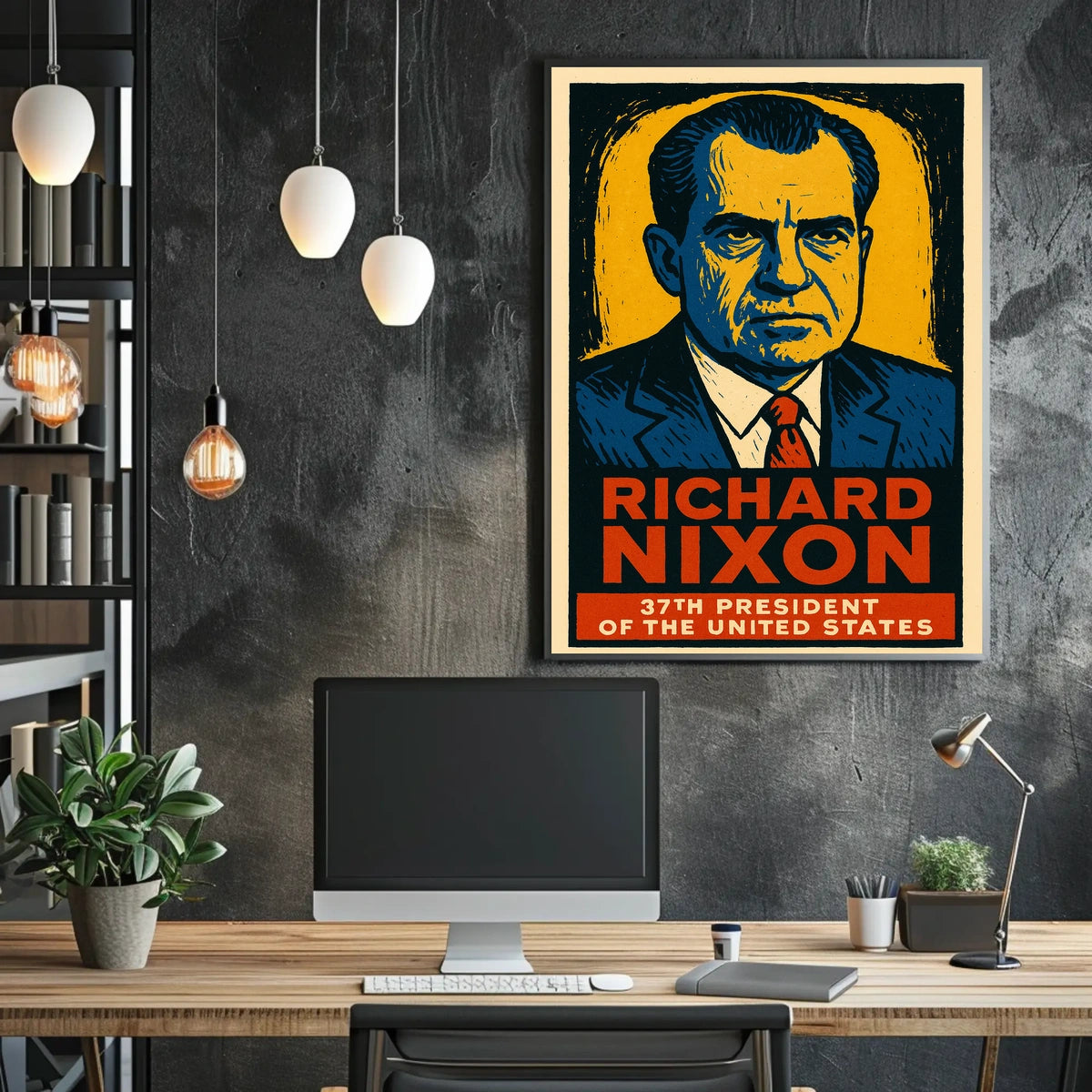 Richard Nixon 37Th President Poster