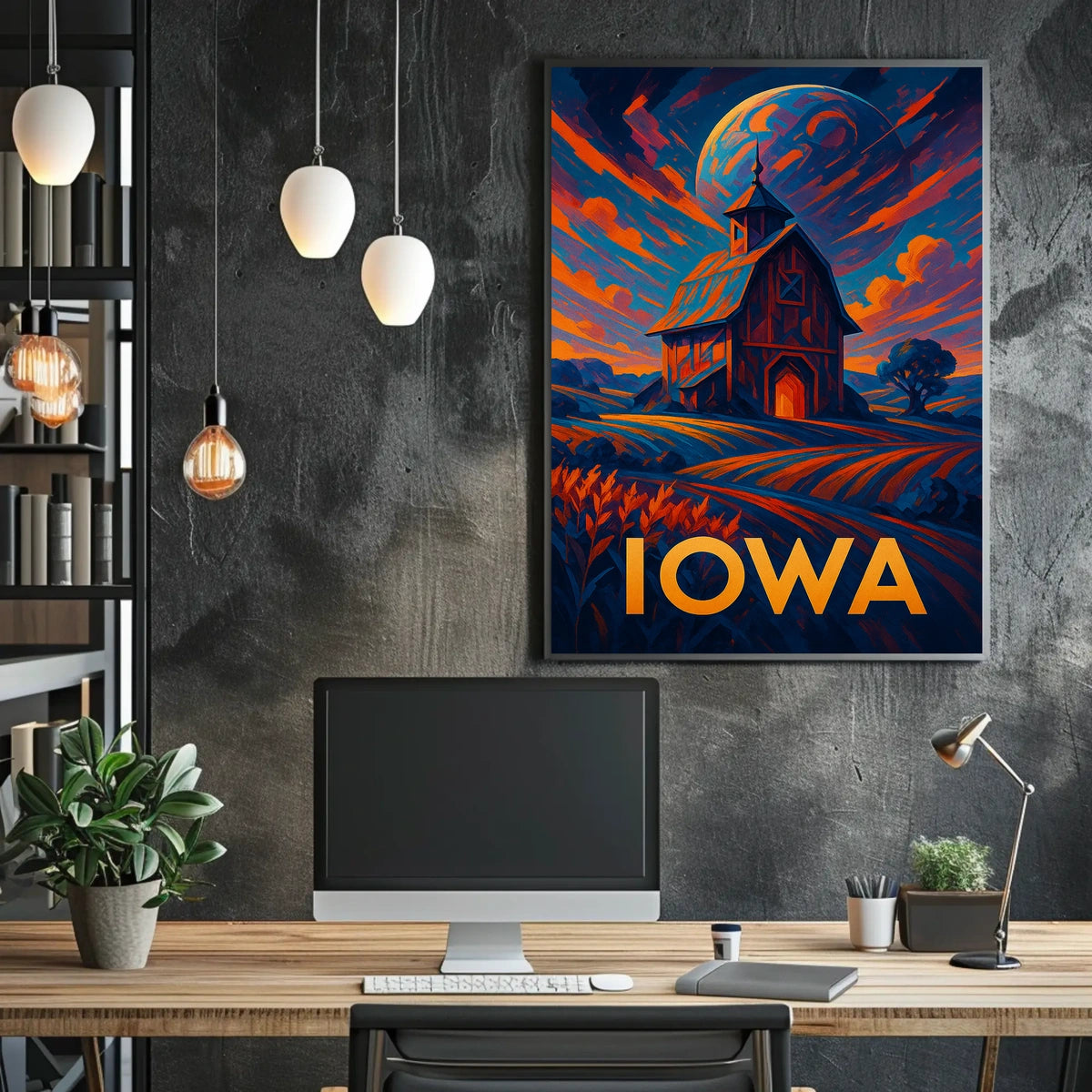Iowa Dreamscape Poster