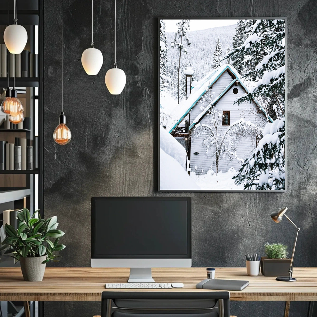 Winter Wonderland Retreat Poster