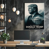 Trump Vision Liberty Hopeful Digital Painting Poster