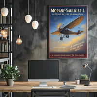 Morane-Saulnier L Icon of Aerial Innovation Poster PosterGoat