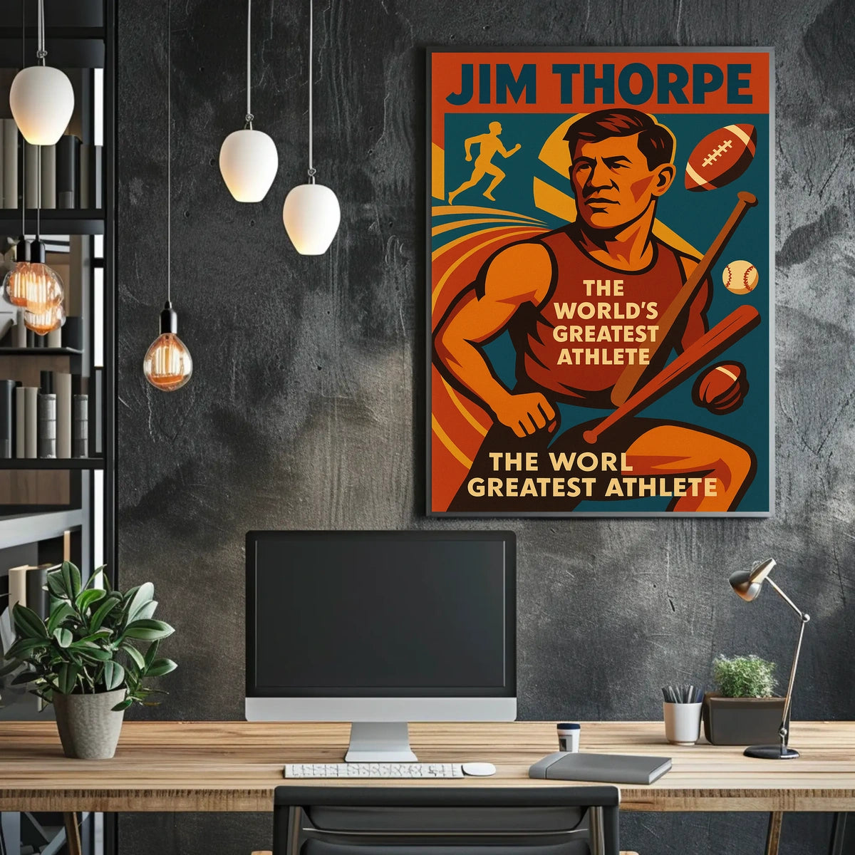 The Worlds Greatest Athlete Poster