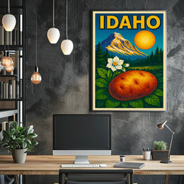 IdahoS Natural Bounty Poster