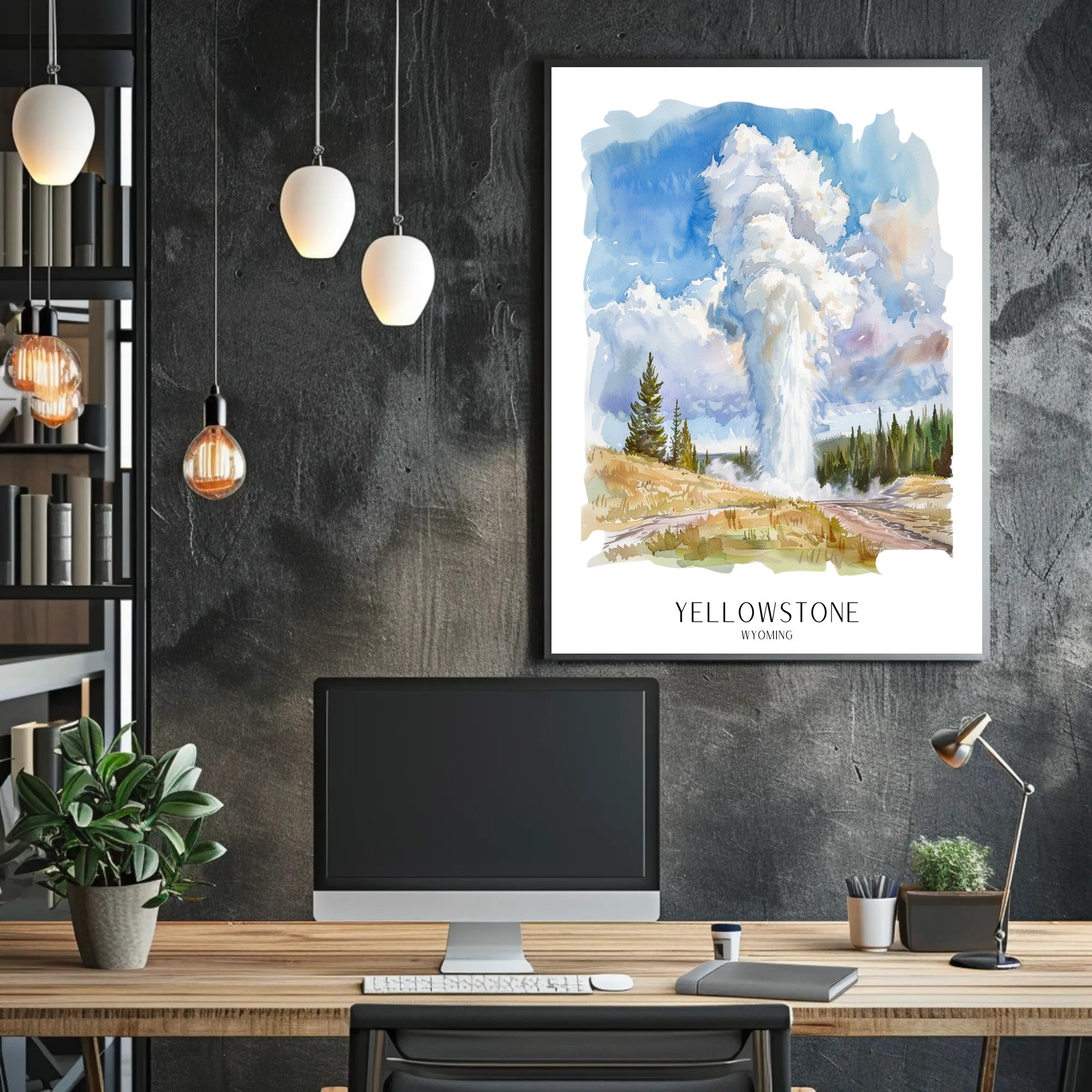 Yellowstone National Park Poster PosterGoat